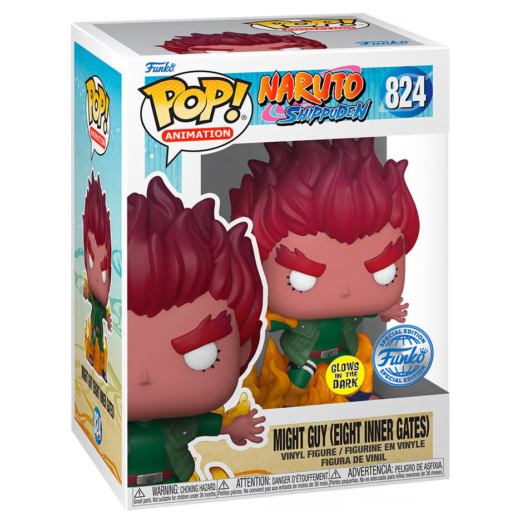 Descubre el apasionante mundo de Figura POP Naruto Shippuden Might Guy Exclusiva.