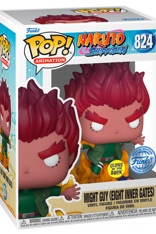 Descubre el apasionante mundo de Figura POP Naruto Shippuden Might Guy Exclusiva.