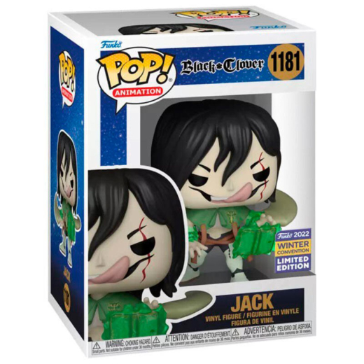 Descubre el apasionante mundo de Figura POP Black Clover Jack Exclusiva.