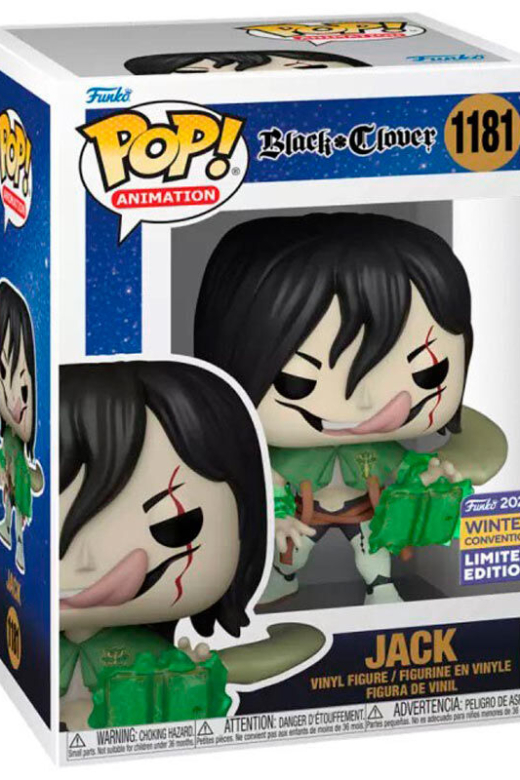 Descubre el apasionante mundo de Figura POP Black Clover Jack Exclusiva.