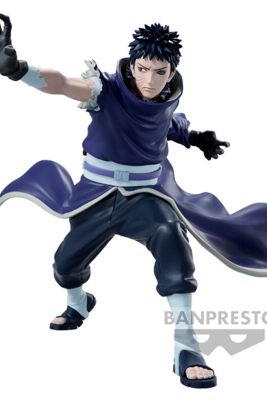 Descubre el apasionante mundo de Figura Uchiha Obito Vibration Stars Naruto Shippuden 14cm.