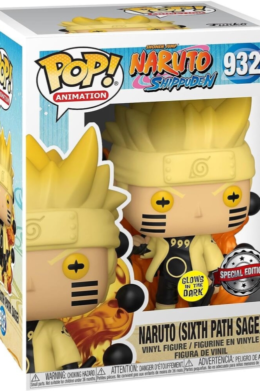 Descubre el apasionante mundo de Figura POP Naruto Uzumaki Sabio de los Seis Caminos Glow.