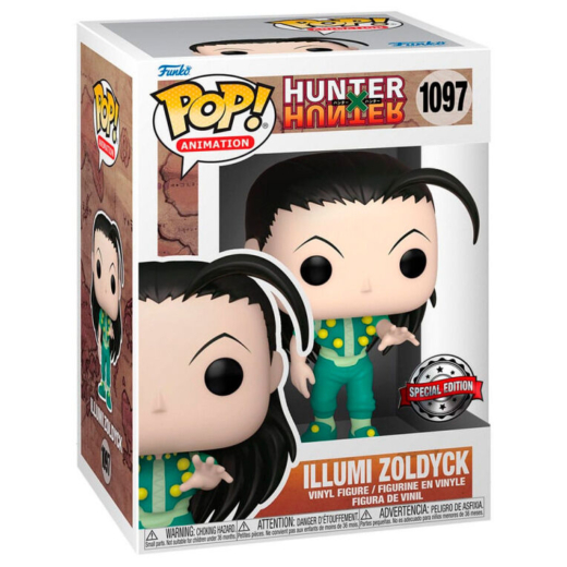 Figura POP Hunter X Hunter Illumi Zoldyck Exclusiva » Tu Tienda Anime Descubre el apasionante mundo de Figura POP Hunter X Hunter Illumi Zoldyck Exclusiva.