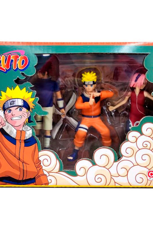 Descubre el apasionante mundo de Figuras Naruto Shippuden Blister 3 Personajes.