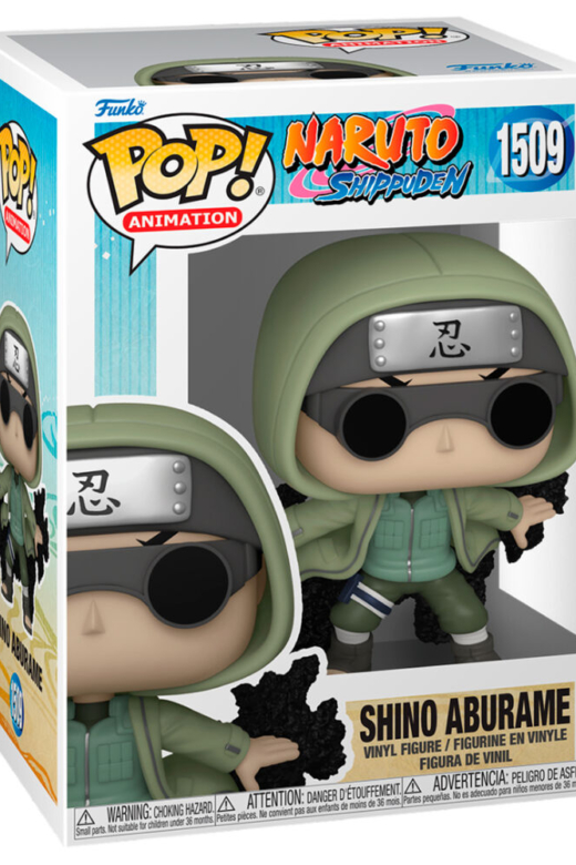 Descubre el apasionante mundo de Figura POP Naruto Shippuden Shino Aburame.