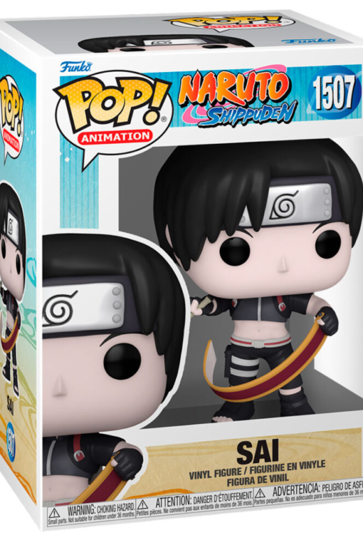 Descubre el apasionante mundo de Figura POP Naruto Shippuden Sai.