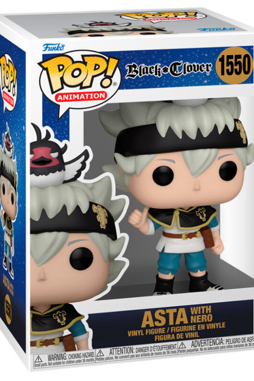 Descubre el apasionante mundo de Figura POP Black Clover Asta.