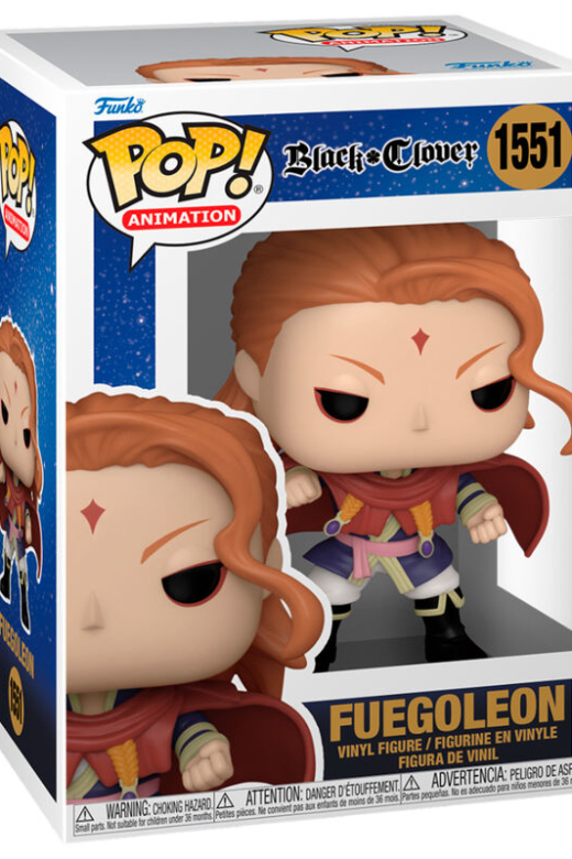 Descubre el apasionante mundo de Figura POP Black Clover Fuegoleon.