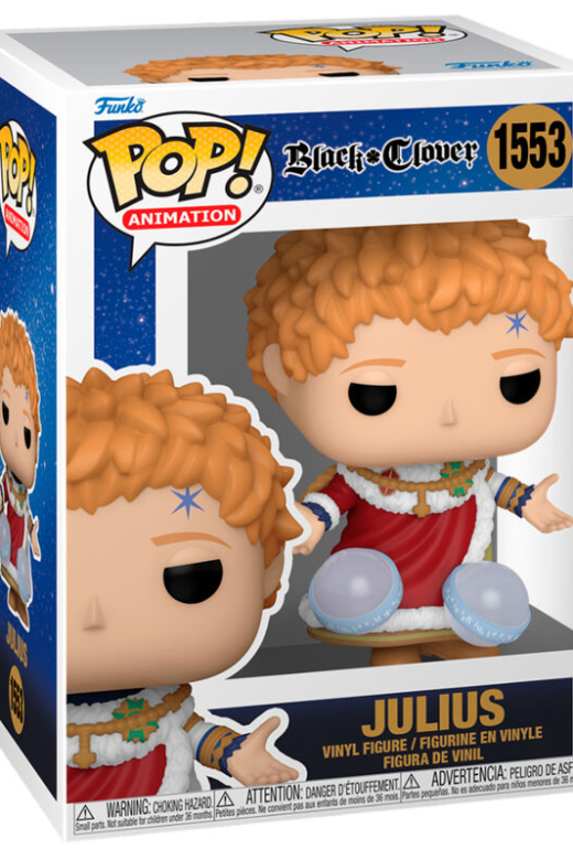 Descubre el apasionante mundo de Figura POP Black Clover Julius.