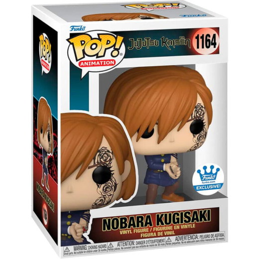 Figura POP Jujutsu Kaisen Nobara Kugisaki Exclusiva Descubre el apasionante mundo de Figura POP Jujutsu Kaisen Nobara Kugisaki Exclusiva.