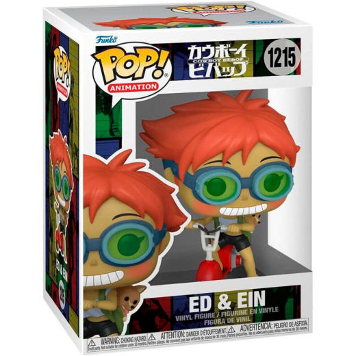 Descubre el apasionante mundo de Figura POP Cowboy Bebop Ed y Ein.