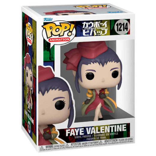 Descubre el apasionante mundo de Figura POP Cowboy Bebop Faye Valentine.