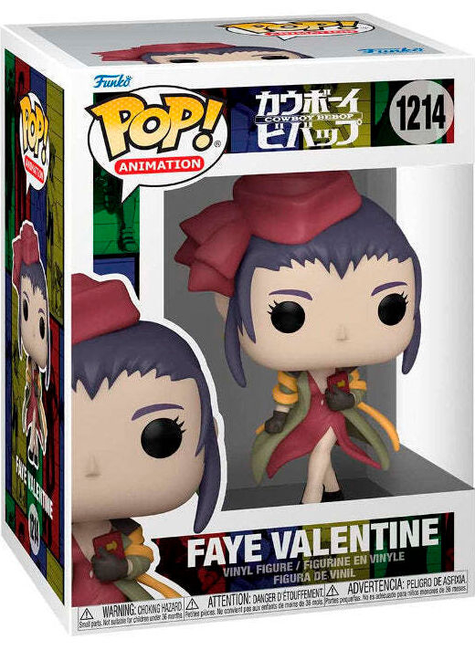 Descubre el apasionante mundo de Figura POP Cowboy Bebop Faye Valentine.