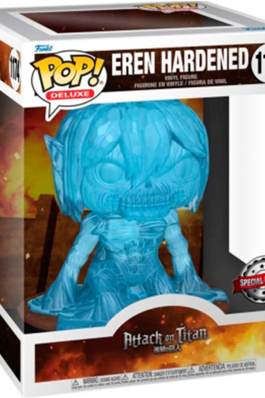 Descubre el apasionante mundo de Figura POP Eren Endurecido Exclusiva Attack on Titan.