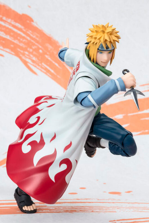 Descubre el apasionante mundo de Figura Minato Namikaze SH Figuarts Naruto Shippuden 16cm.