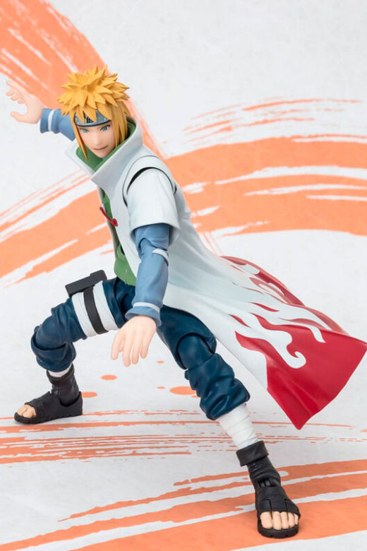 Descubre el apasionante mundo de Figura Minato Namikaze SH Figuarts Naruto Shippuden 16cm.