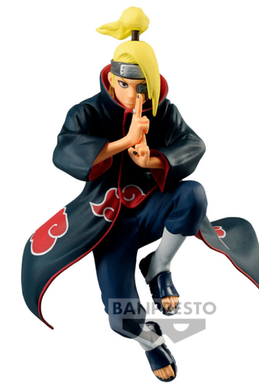 Descubre el apasionante mundo de Figura Deidara Vibration Star Naruto Shippuden 13 cm.