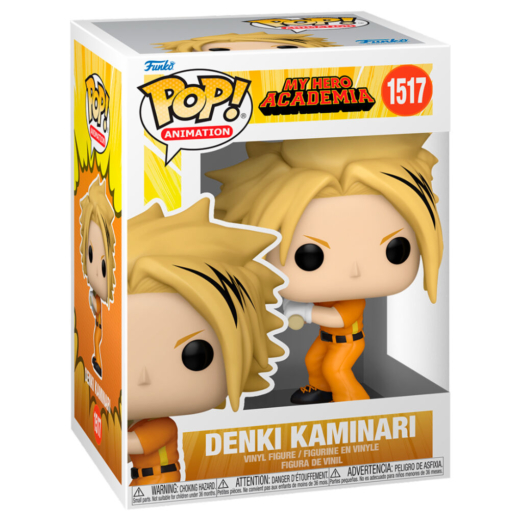 Figura POP My Hero Academia Denki Kaminari Descubre el apasionante mundo de Figura POP My Hero Academia Denki Kaminari.