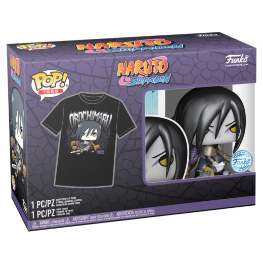 Figura y Camiseta Naruto Shippuden Orochimaru Set » Tu Tienda Anime Descubre el apasionante mundo de Figura y Camiseta Naruto Shippuden Orochimaru Set.