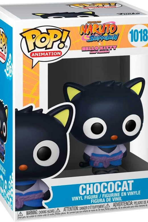 Descubre el apasionante mundo de Figura POP Naruto Shippuden x Hello Kitty Chococat.