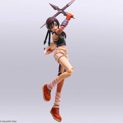 Descubre el apasionante mundo de Figura Yuffie Kisaragi Final Fantasy VII 13cm.