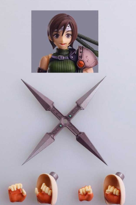 Descubre el apasionante mundo de Figura Yuffie Kisaragi Final Fantasy VII 13cm.