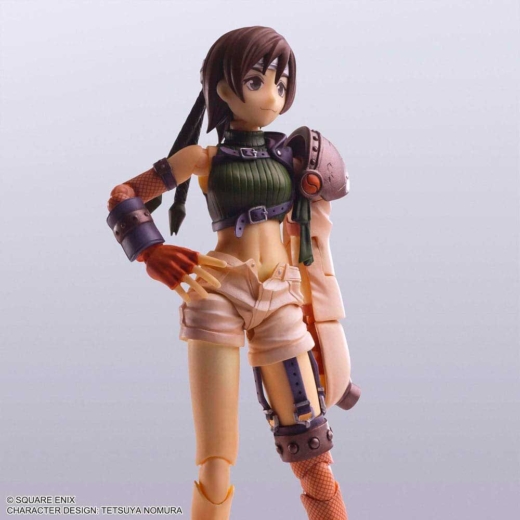 Descubre el apasionante mundo de Figura Yuffie Kisaragi Final Fantasy VII 13cm.