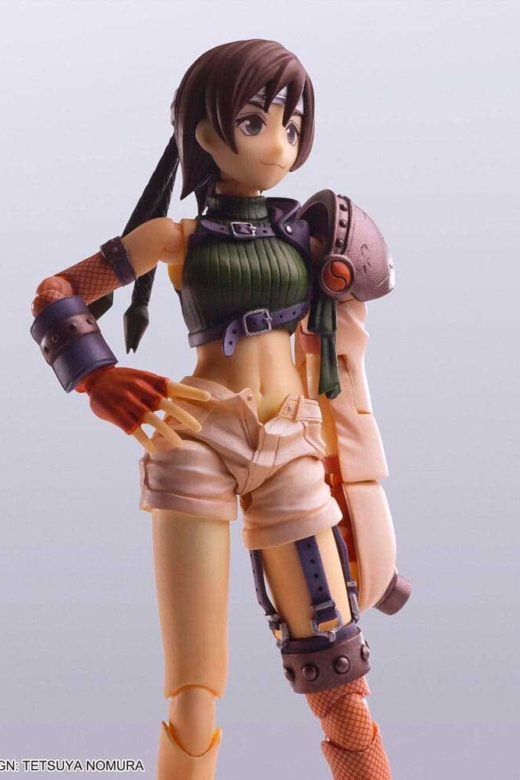 Descubre el apasionante mundo de Figura Yuffie Kisaragi Final Fantasy VII 13cm.