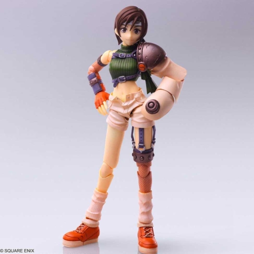 Descubre el apasionante mundo de Figura Yuffie Kisaragi Final Fantasy VII 13cm.