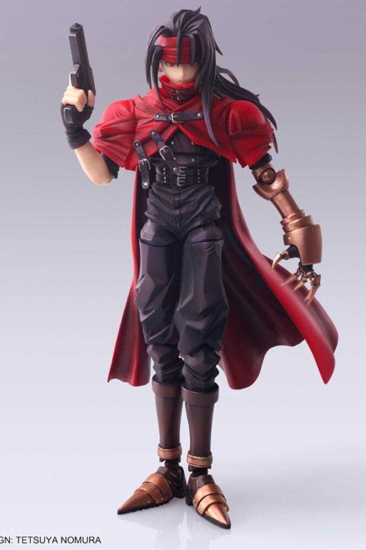 Descubre el apasionante mundo de Figura Vincent Valentine Final Fantasy VII 15cm.