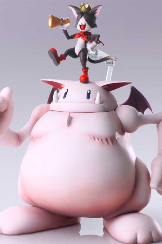 Descubre el apasionante mundo de Figura Cait Sith y Fat Moogle Final Fantasy VII 15cm.