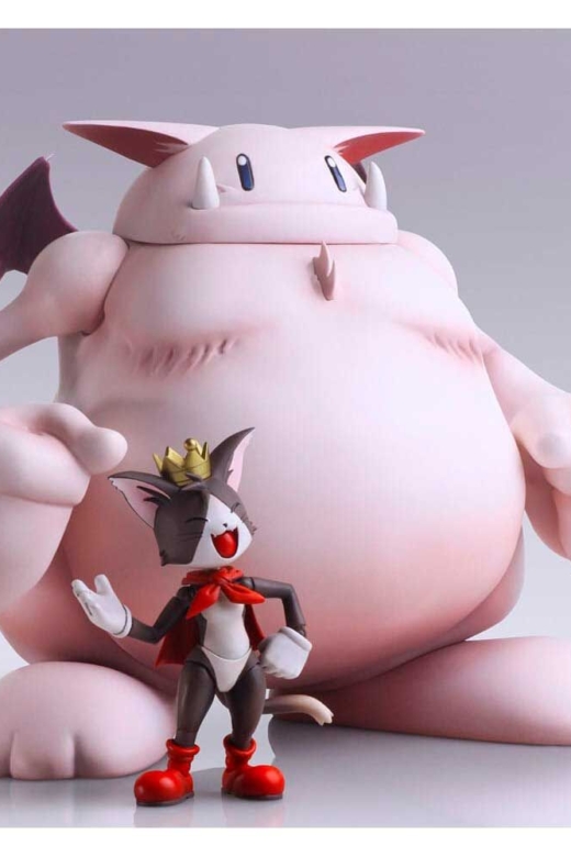 Descubre el apasionante mundo de Figura Cait Sith y Fat Moogle Final Fantasy VII 15cm.