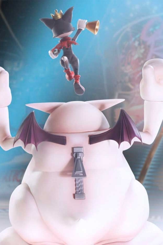 Descubre el apasionante mundo de Figura Cait Sith y Fat Moogle Final Fantasy VII 15cm.