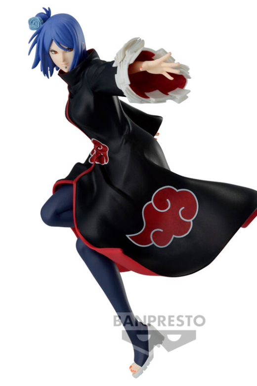 Descubre el apasionante mundo de Figura de Konan Vibration Stars Naruto Shippuden 15cm.