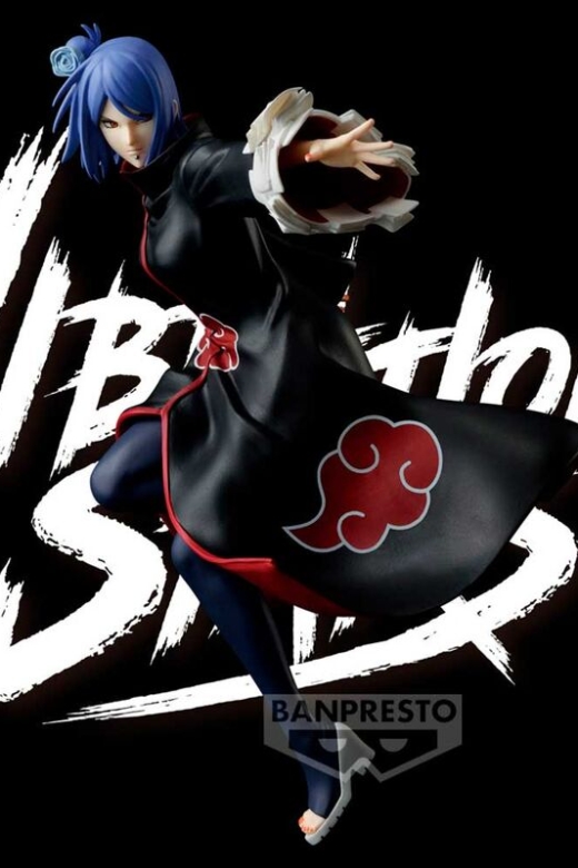 Descubre el apasionante mundo de Figura de Konan Vibration Stars Naruto Shippuden 15cm.