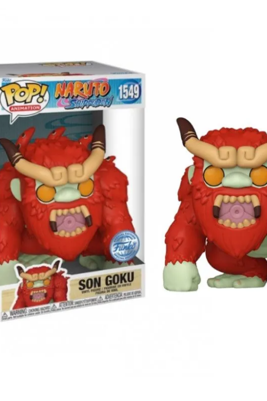 Descubre el apasionante mundo de Figura POP Naruto Shippuden Son Goku Exclusiva 25cm.