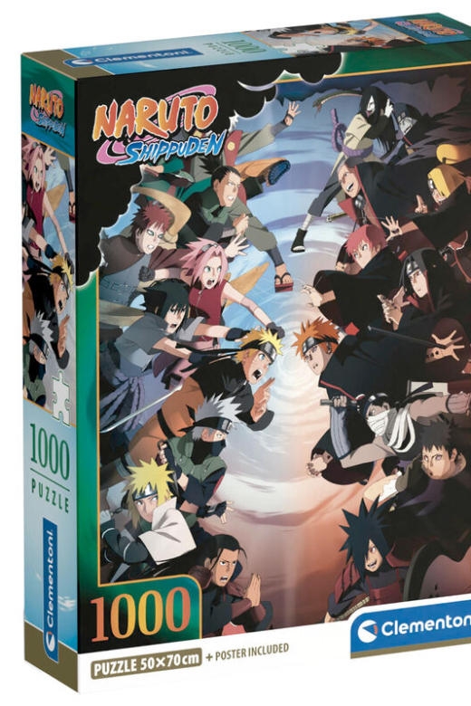 Descubre el apasionante mundo de Puzzle Naruto Shippuden 1000 piezas.
