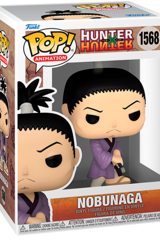 Descubre el apasionante mundo de Figura POP Nobunaga de Hunter x Hunter.