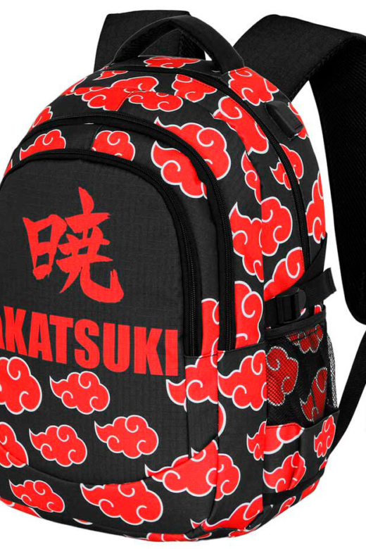 Descubre el apasionante mundo de Mochila Kanji Naruto Shippuden 44cm.