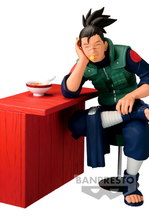 Descubre el apasionante mundo de Figura Iruka Ichiraku Naruto Shippuden 12 cm.