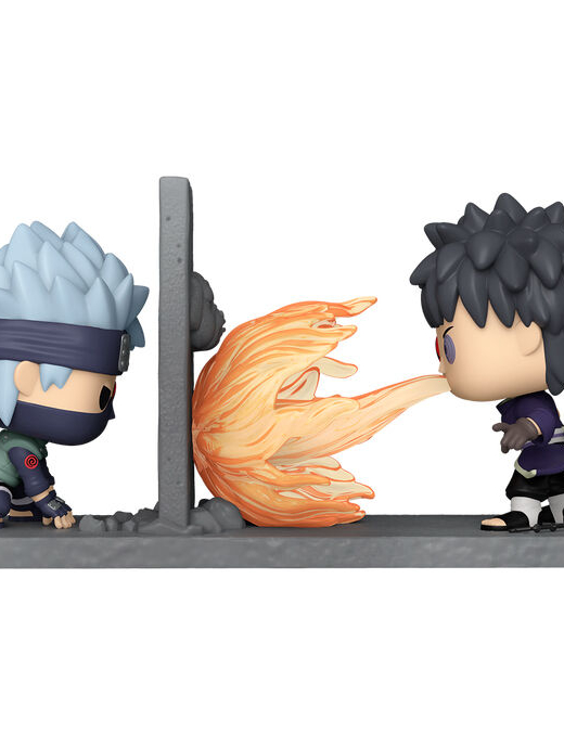 Descubre el apasionante mundo de Figura POP Moment Naruto Shippuden Kakashi vs Obito.