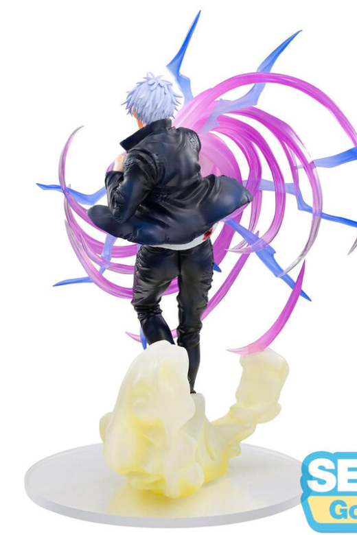Descubre el apasionante mundo de Figura Satoru Gojo Hollow Purple Jujutsu Kaisen 20cm.
