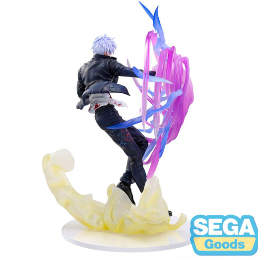 Descubre el apasionante mundo de Figura Satoru Gojo Hollow Purple Jujutsu Kaisen 20cm.