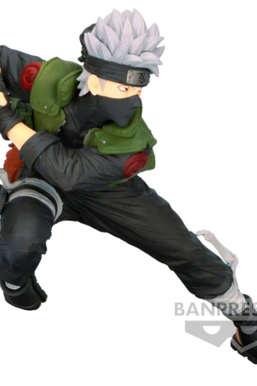 Descubre el apasionante mundo de Figura Kakashi Hatake Banpresto Naruto Shippuden 13cm.