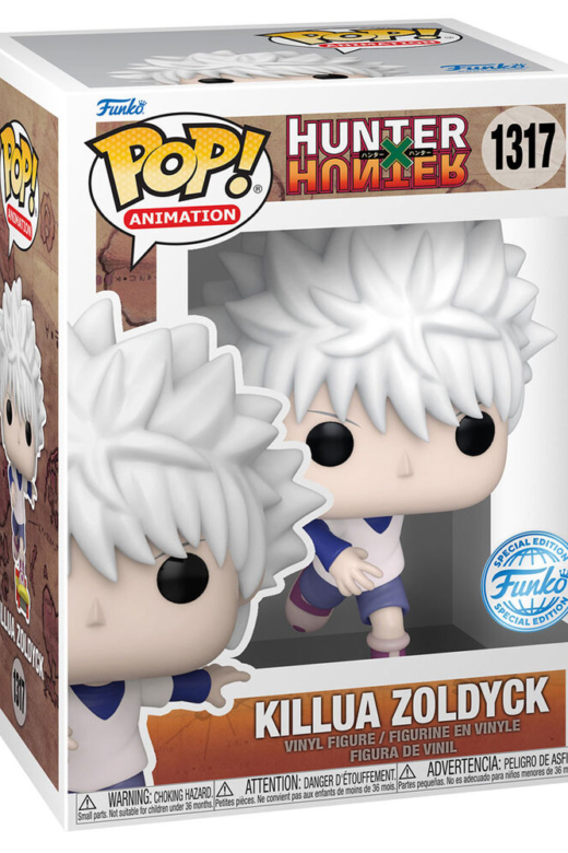 Descubre el apasionante mundo de Figura Killua Zoldyck Exclusiva Hunter x Hunter POP.