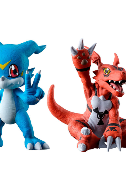 Descubre el apasionante mundo de Figuras Veemon y Guilmon Dos Fuerzas que Irradian Luz Digimon.