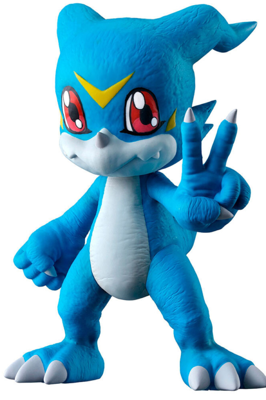 Descubre el apasionante mundo de Figuras Veemon y Guilmon Dos Fuerzas que Irradian Luz Digimon.