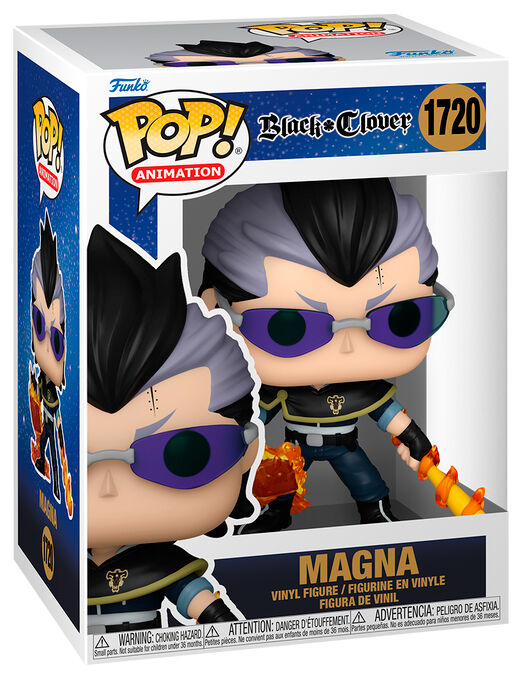 Descubre el apasionante mundo de Figura POP Black Clover Magna.