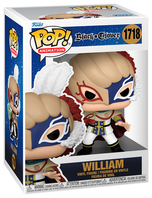 Descubre el apasionante mundo de Figura POP Black Clover William.