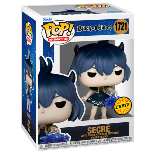 Descubre el apasionante mundo de Figura POP Black Clover Secre 5 + 1 Chase.